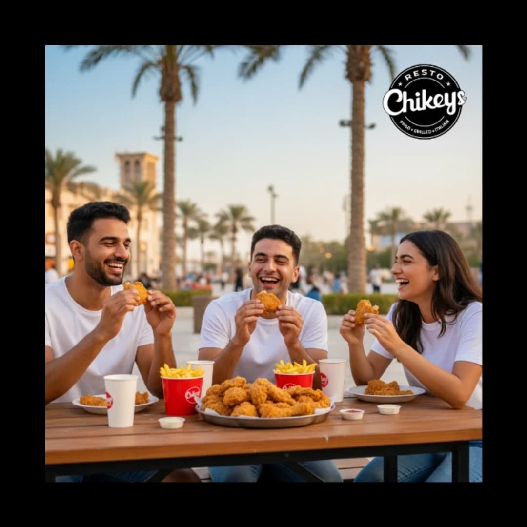 Project mockup for Chikeys Foods